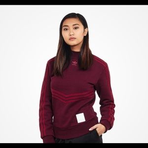 Adidas Women’s Adibreak Sweatshirt (Maroon)